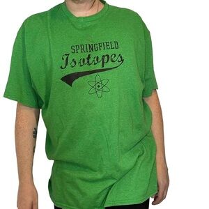 The Simpsons - Springfield Isotopes T-Shirt Size 2xl
